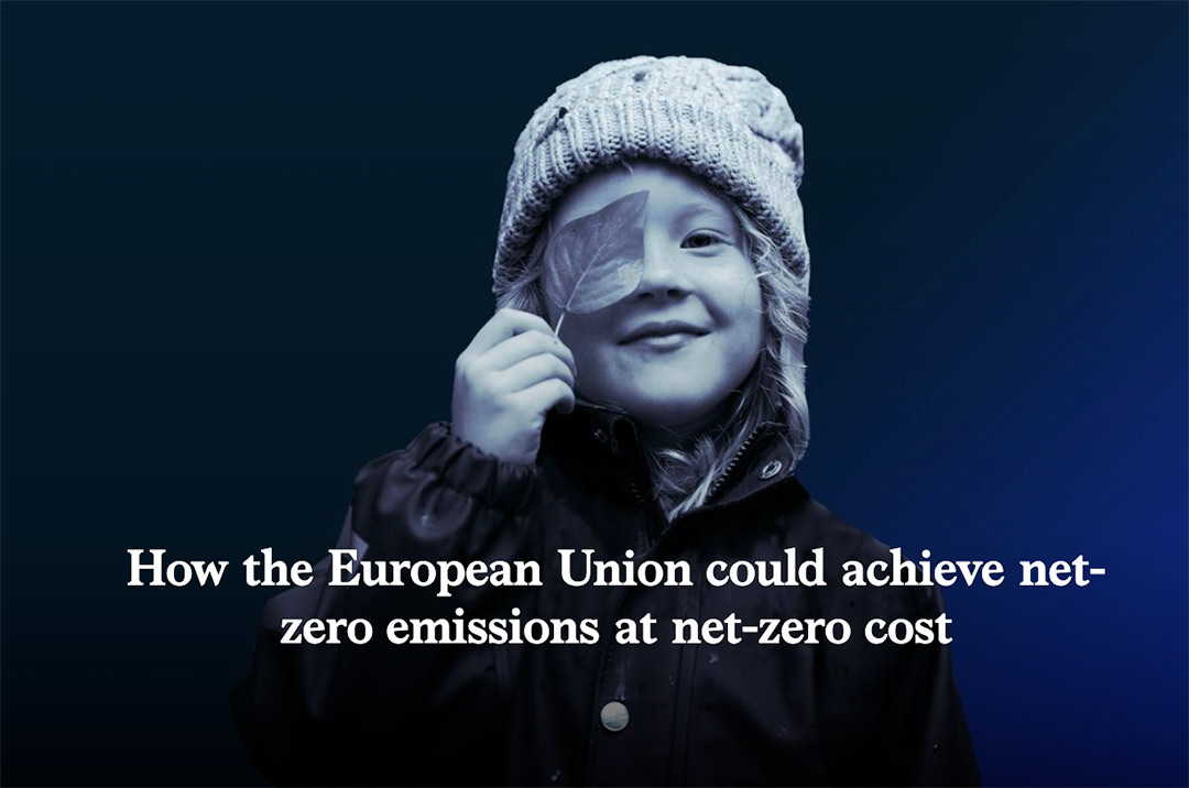 How the European Union could achieve net zero emissions at net zero cost